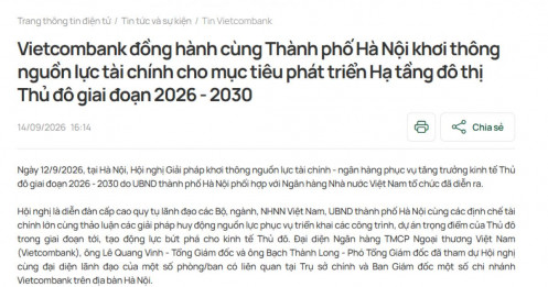 Dự án 470ha được “tiếp sức”: 2 ông lớn ngân hàng cam kết thu xếp vốn theo chỉ đạo của Thống đốc NHNN