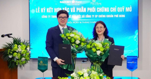 Baoviet Fund và Chứng khoán Phú Hưng ký kết hợp tác phân phối chứng chỉ quỹ mở