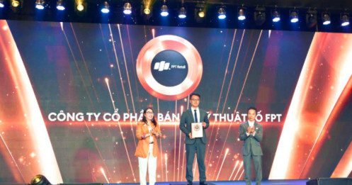 FPT Retail hai năm liên tiếp được Forbes Việt Nam vinh danh trong Top 50 Công ty niêm yết tốt nhất