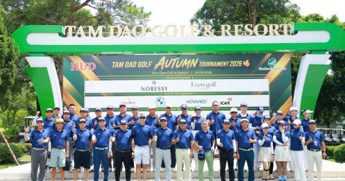 Tam Dao Golf Autumn Tournament 2026 – Bản giao hưởng mùa Thu và bước chuyển mình mạnh mẽ tại sân golf Tam Đảo