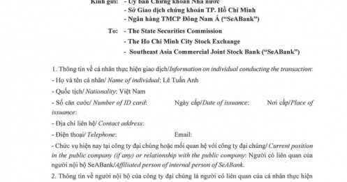 Chuyện gì đang xảy ra tại SSB?