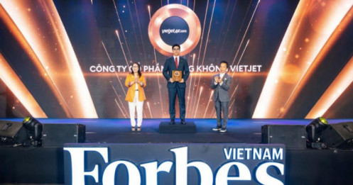 Forbes tiếp tục vinh danh Vietjet trong Top 50 công ty niêm yết tốt nhất Việt Nam 2026