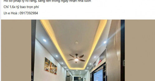Căn hộ HH Linh Đàm mất giá mạnh, vì sao vẫn không có khách?