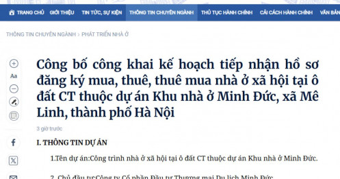 Hà Nội sắp mở bán 551 căn nhà ở xã hội, giá từ 23,9 triệu đồng/m²: Cơ hội cho người đang chờ nhà