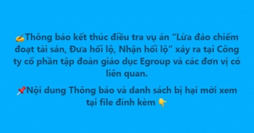 Vụ Shark Thủy: Bộ Công an vừa có thông báo mới