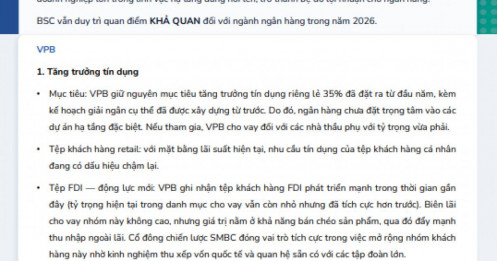 Cuối năm 2026, VPB, MSB và TCB có gì đáng chú ý?