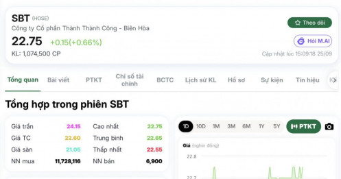 Khối ngoại “săn” SBT từ đầu tháng 9: Câu chuyện phía sau là gì?