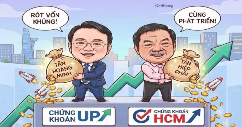 Các nhóm liên quan Tân Hoàng Minh, Tân Hiệp Phát muốn rót 1.500 tỷ vào 2 CTCK