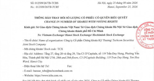 Xuất hiện CTCK có vốn điều lệ vượt 33.000 tỷ đồng
