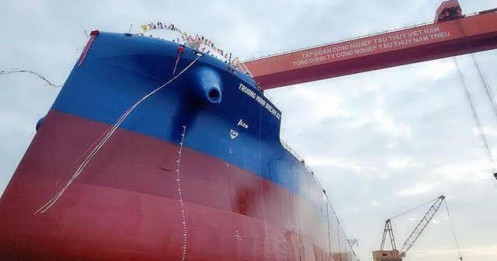 Doanh nghiệp của tỷ phú Trần Đình Long đặt đóng siêu tàu 65.000 DWT lớn nhất do Việt Nam tự chế tạo