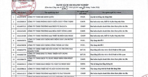 Nóng: 108 doanh nghiệp liên quan hóa đơn bất hợp pháp, Thuế yêu cầu rà soát gấp