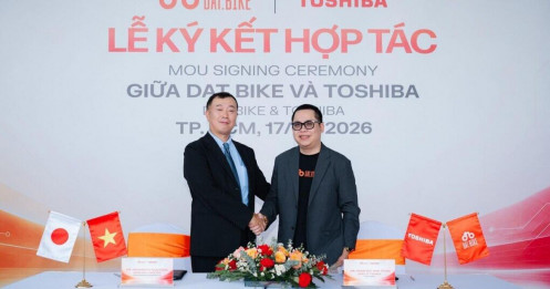 Dat Bike và Toshiba hợp tác đặt nền tảng phát triển xe điện