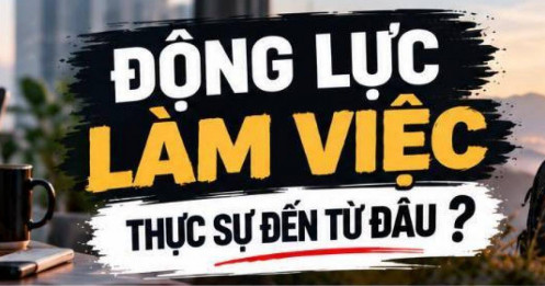 Động lực làm việc thực sự đến từ đâu?
