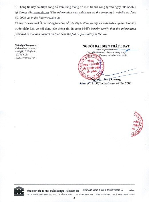 DIC Corp (DIG) giải thể công ty con