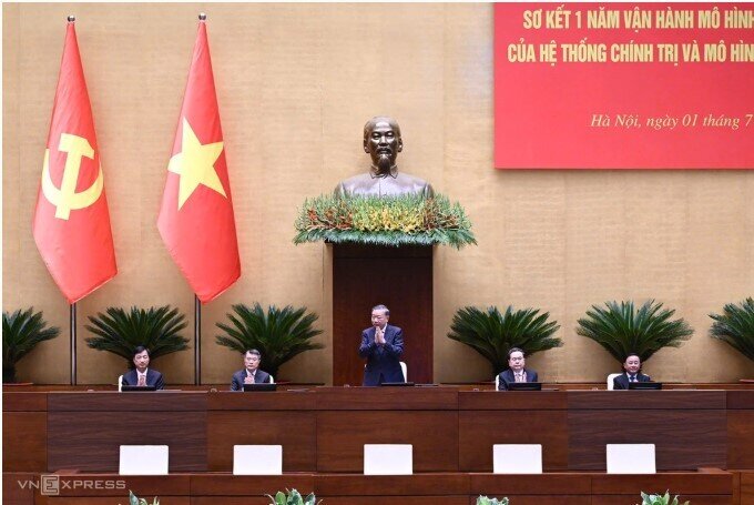 Chính quyền ba cấp chuyển từ 'sắp xếp xong' sang 'vận hành hiệu quả'