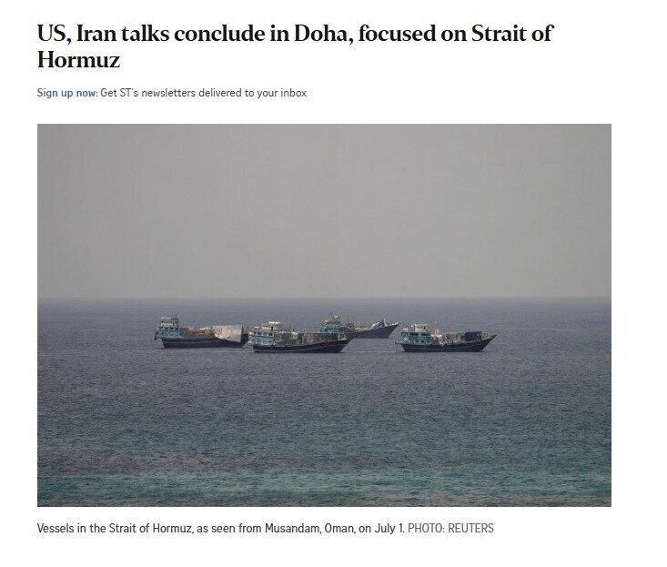Mỹ và Iran kết thúc đối thoại ở Doha: Eo biển Hormuz vẫn chưa có lời giải