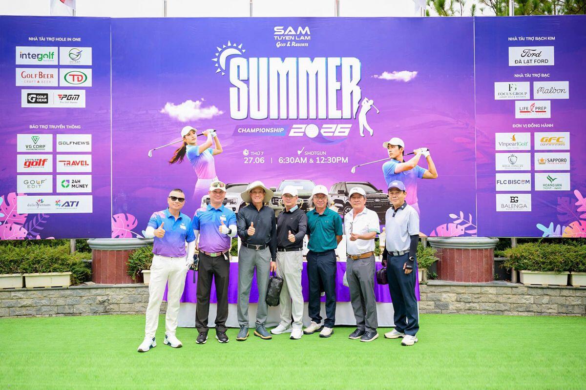 Golfer Nguyễn Ngô Thành ( Gross 74) vô địch giải Golf SAM Tuyền Lâm Summer Championship 2026