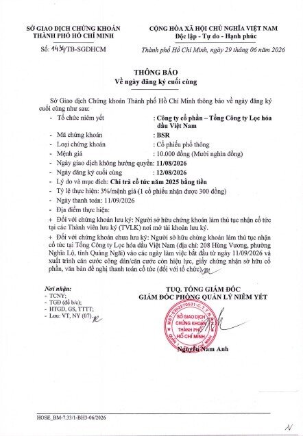 5 "ông lớn" VN30 sắp chia cổ tức tiền mặt, cao nhất tới 60%