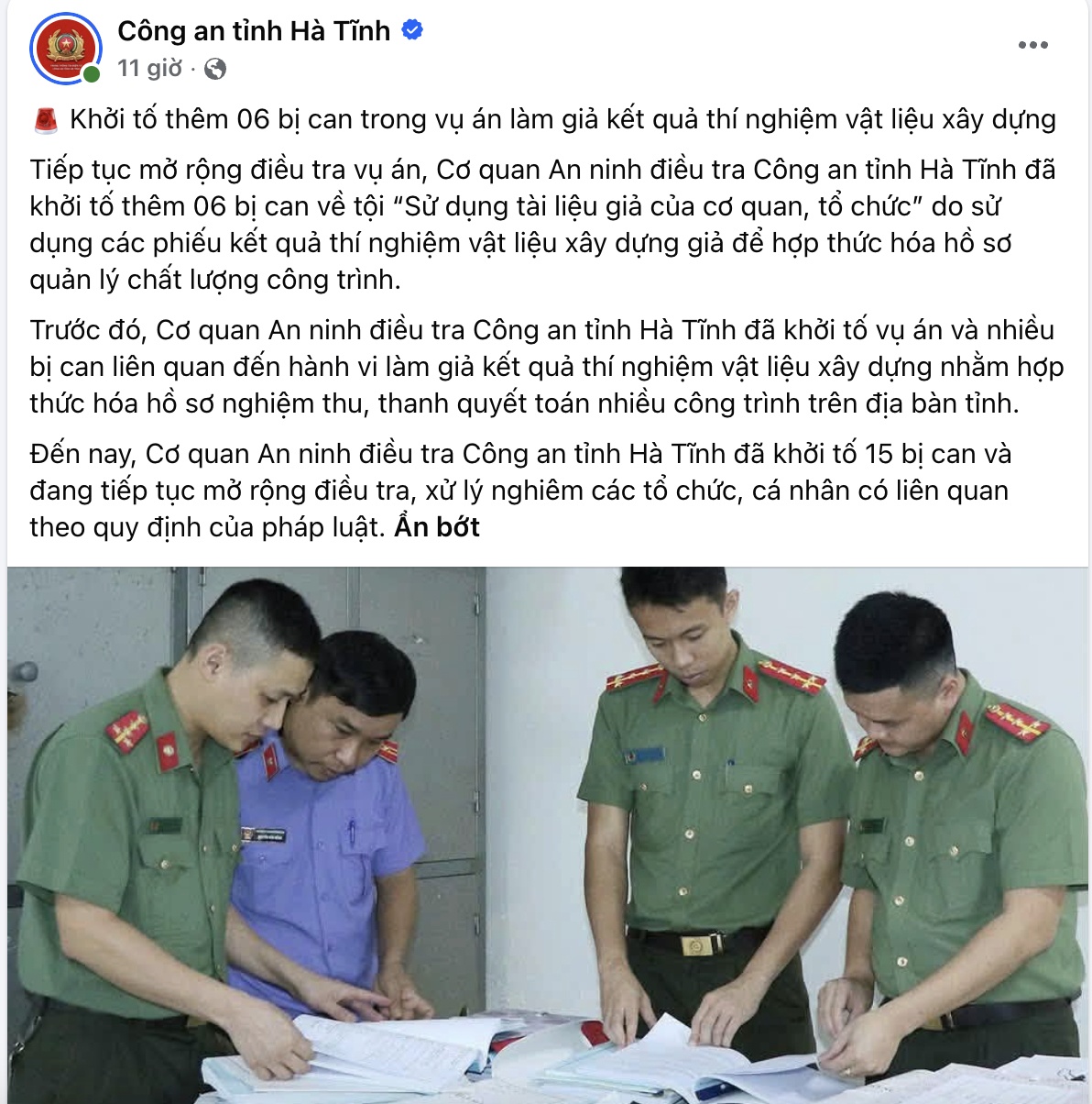Hàng trăm hồ sơ công trình bị làm giả, nhiều sếp doanh nghiệp trả giá