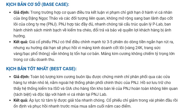 Sau biến cố kim cương, PNJ trước ngã ba đường: Phục hồi hay tiếp tục lao dốc?