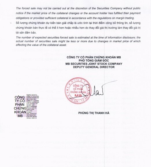Thêm gần 1,8 triệu cổ phiếu của Chủ tịch DIG và em gái bị bán giải chấp
