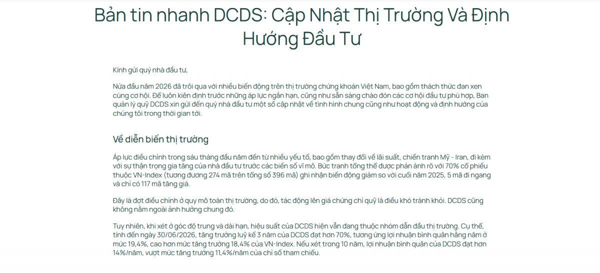 70% cổ phiếu trên sàn giảm giá, Dragon Capital cho rằng thị trường đang định giá sai?