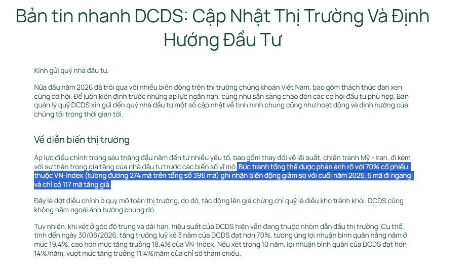 70% cổ phiếu trên HoSE giảm sau 6 tháng, nhiều doanh nghiệp bị định giá thấp?