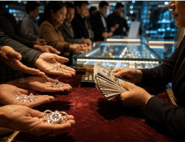 Khi công ty kim hoàn như PNJ cũng phải lo “bank run” như ngân hàng