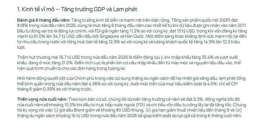 Điều gì sẽ dẫn dắt VN-Index nửa cuối năm: Dragon Capital nêu 3 động lực chính