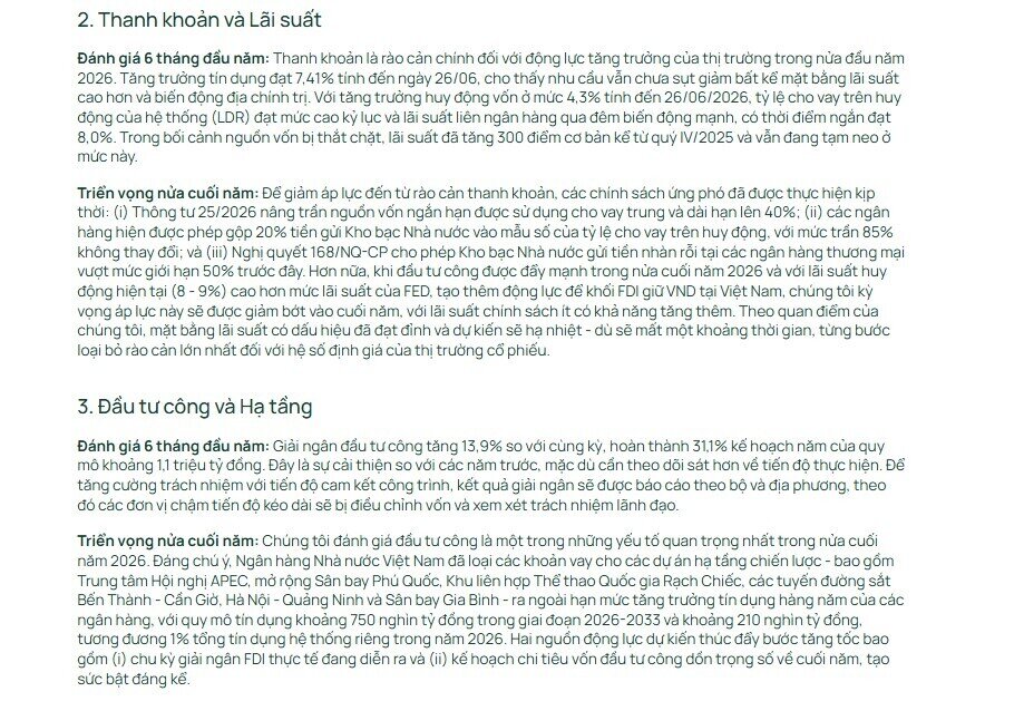 Điều gì sẽ dẫn dắt VN-Index nửa cuối năm: Dragon Capital nêu 3 động lực chính