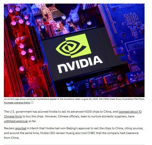 Sau nhiều tháng siết chặt, Trung Quốc bất ngờ nới cửa với chip NVIDIA H200