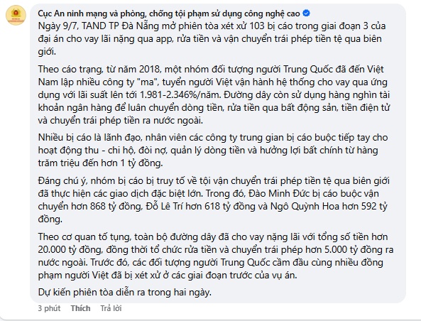 Rúng động đại án cho vay qua app: Hàng nghìn tài khoản ngân hàng bị lợi dụng để rửa tiền