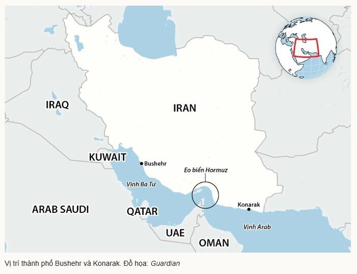 Hai căn cứ quân sự của Iran bị tập kích