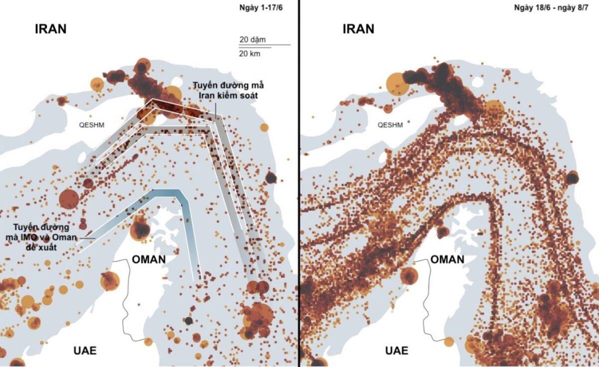 Iran chạy đua xuất khẩu dầu trong ba tuần ngừng bắn