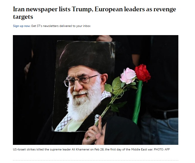 Báo Iran đăng "danh sách báo thù", ông Trump và Netanyahu được nhắc đầu tiên