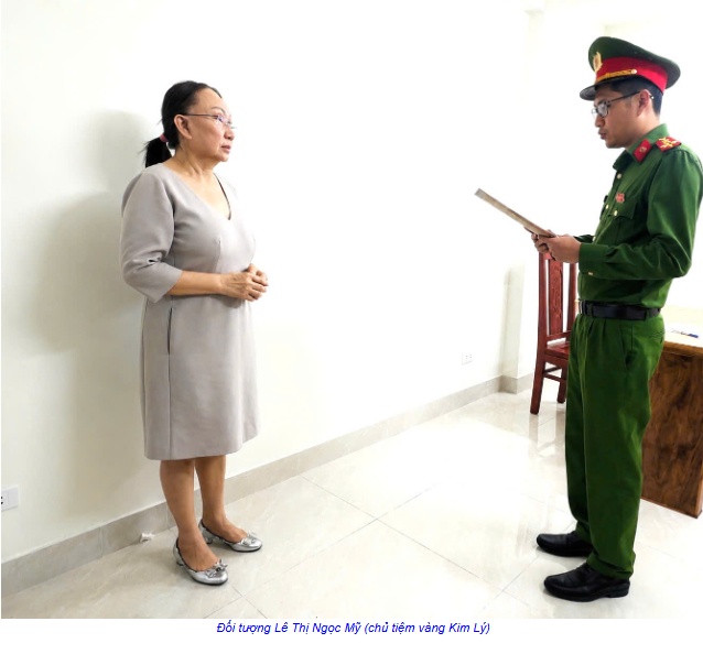 Nóng: Khởi tố chủ tiệm vàng Kim Lý, Ngọc Tâm và Ngọc Châu Âu