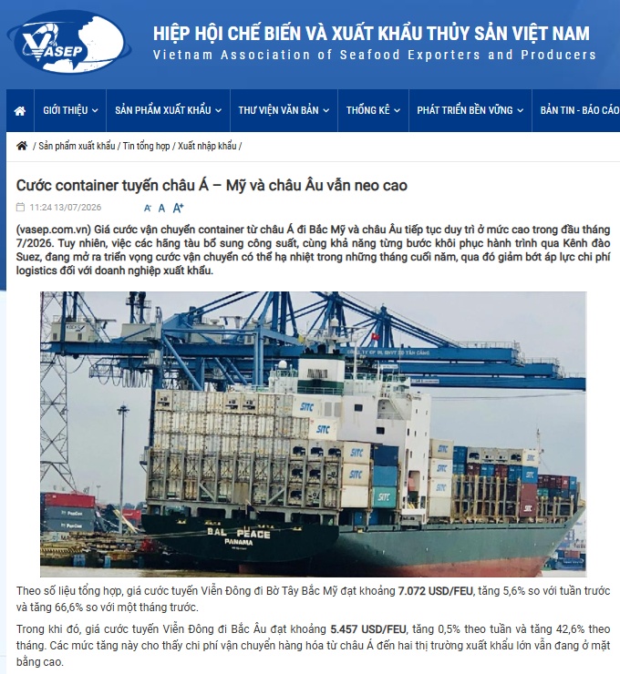 Những tháng cuối năm, cước container sẽ giảm?