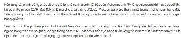 Giật mình với quy mô Vietcombank: Tổng tài sản đã gần 2,67 triệu tỷ đồng