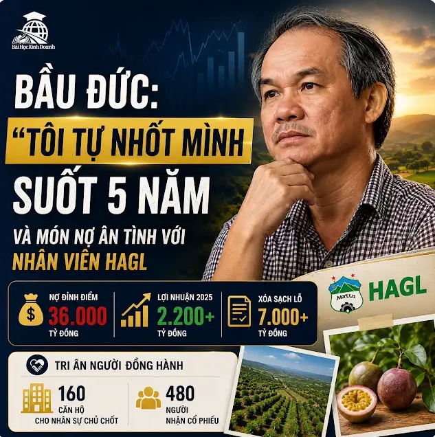 Bầu Đoàn Nguyên Đức (HAGL) trải lòng về 5 năm cay đắng tự nhốt mình và món nợ ân tình với nhân viên