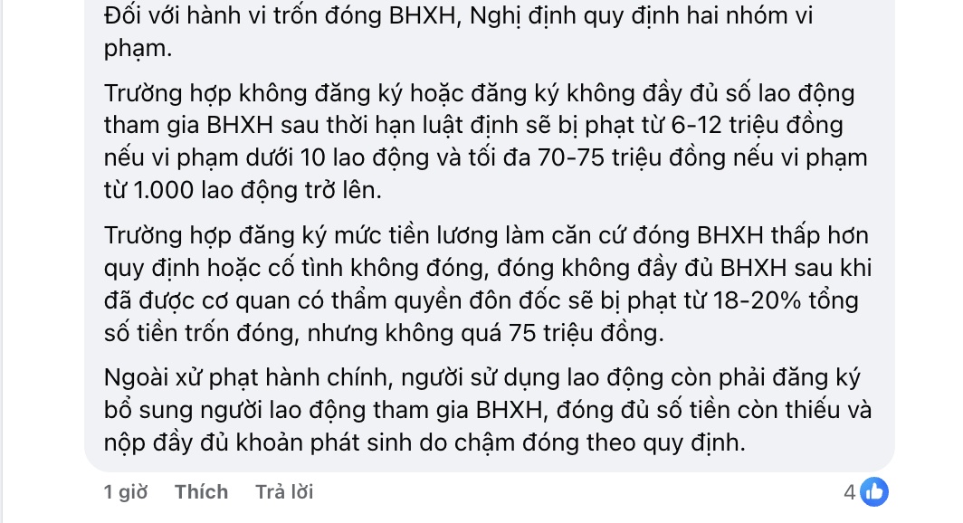 Từ 10/9: Lừa người lao động, mua bán dữ liệu, trốn đóng BHXH... có thể bị phạt tới 75 triệu đồng