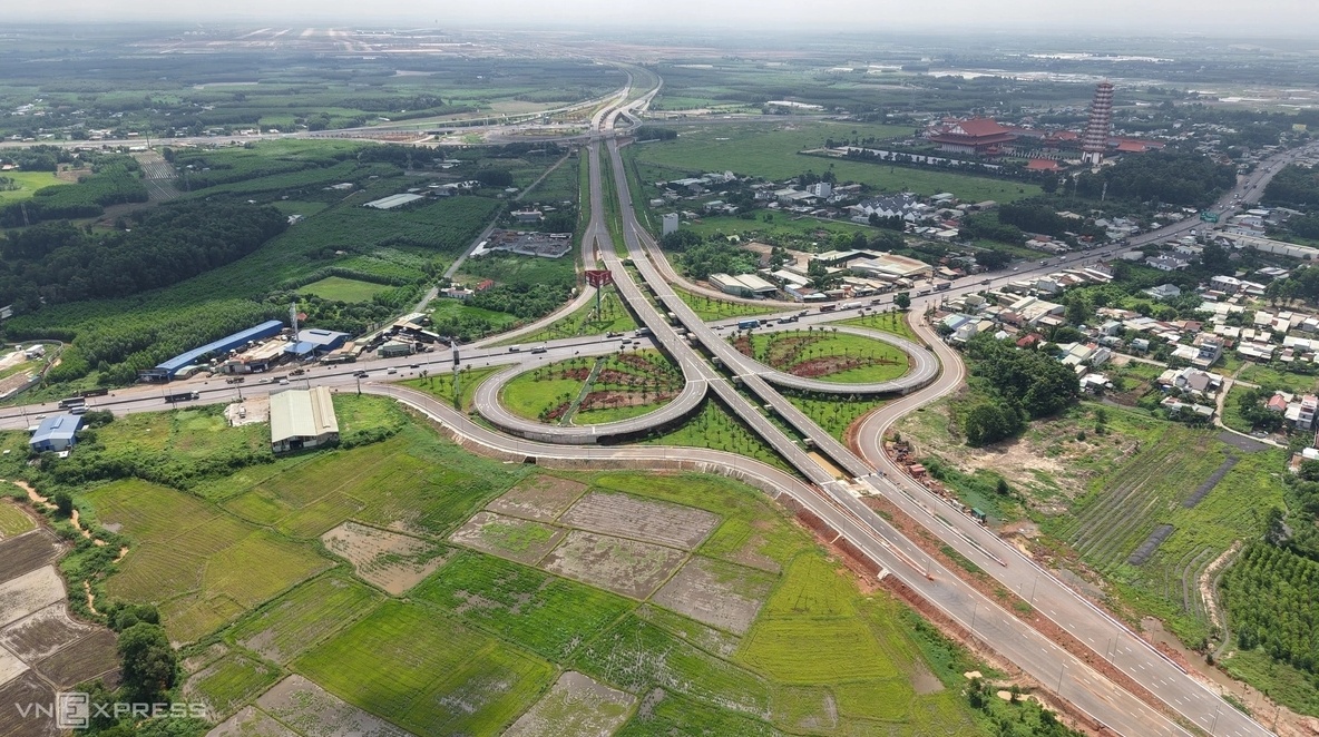 Diện mạo nút giao nối sân bay Long Thành với Vành đai 3 TP HCM