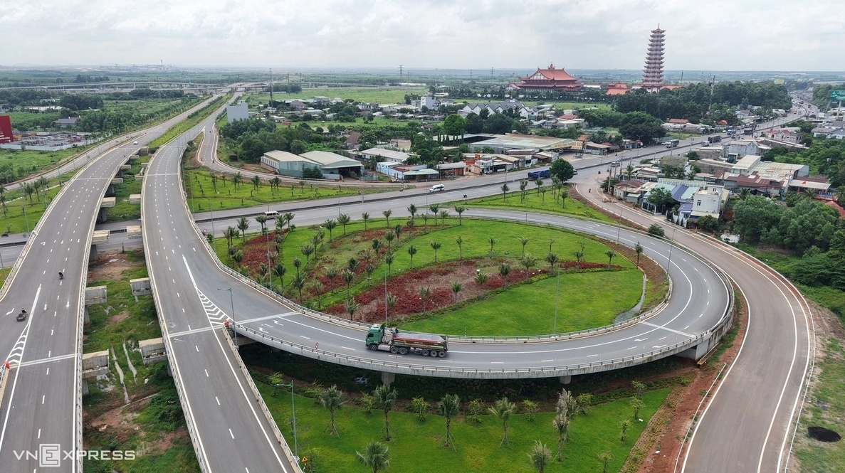 Diện mạo nút giao nối sân bay Long Thành với Vành đai 3 TP HCM