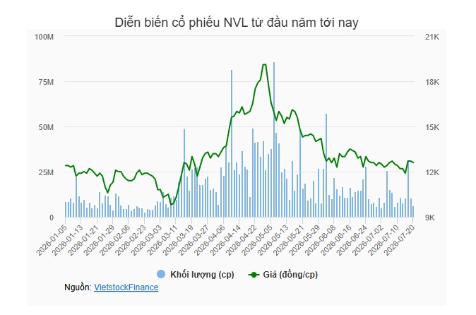Novaland sắp chào bán gần 801 triệu cp, dành hơn 2,000 tỷ xử lý nợ quá hạn tại công ty con