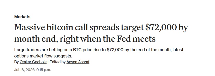 Vì sao nhiều "tay chơi lớn" đang kỳ vọng Bitcoin lên 72.000 USD?