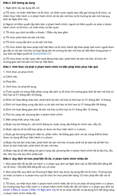 Ai đang giao dịch tài sản mã hóa thì nên đọc, mức phạt có thể không hề nhỏ