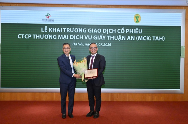 Giấy Thuận An đưa 270 triệu cổ phiếu lên UPCoM, mở ra giai đoạn tăng trưởng mới