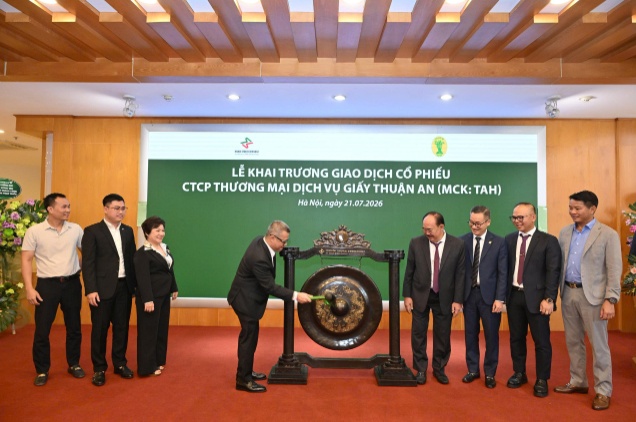 Giấy Thuận An đưa 270 triệu cổ phiếu lên UPCoM, mở ra giai đoạn tăng trưởng mới