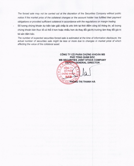 Ông Nguyễn Hùng Cường lại bị "call margin"