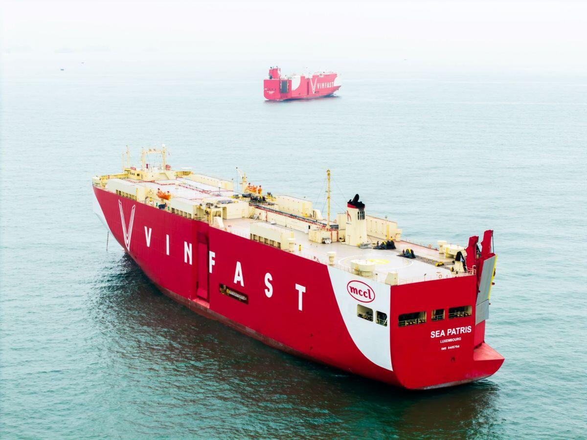 Vinfast xuất khẩu lô xe thứ 38 ra quốc tế