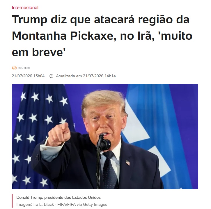 Ông Trump tuyên bố sẽ sớm tấn công 'pháo đài ngầm' Pickaxe của Iran